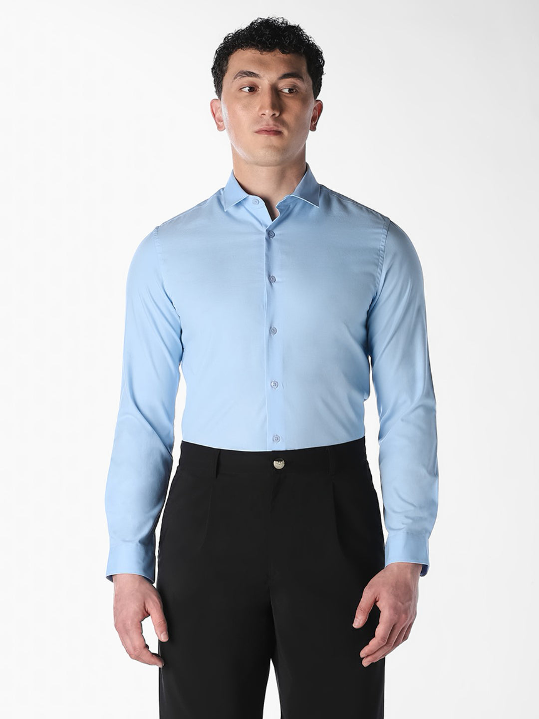 Light Blue Cotton Shirt