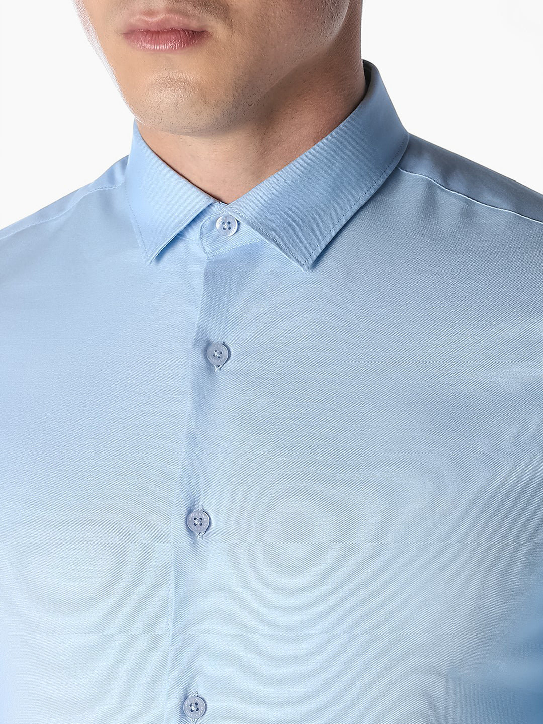 Light Blue Cotton Shirt