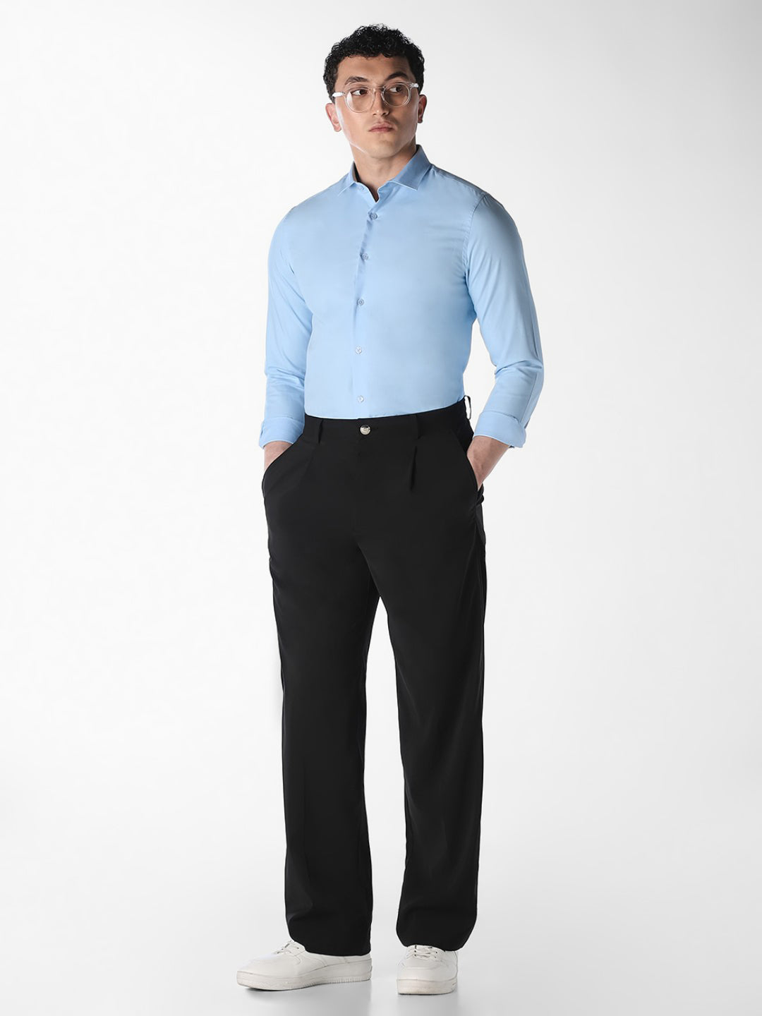 Light Blue Cotton Shirt