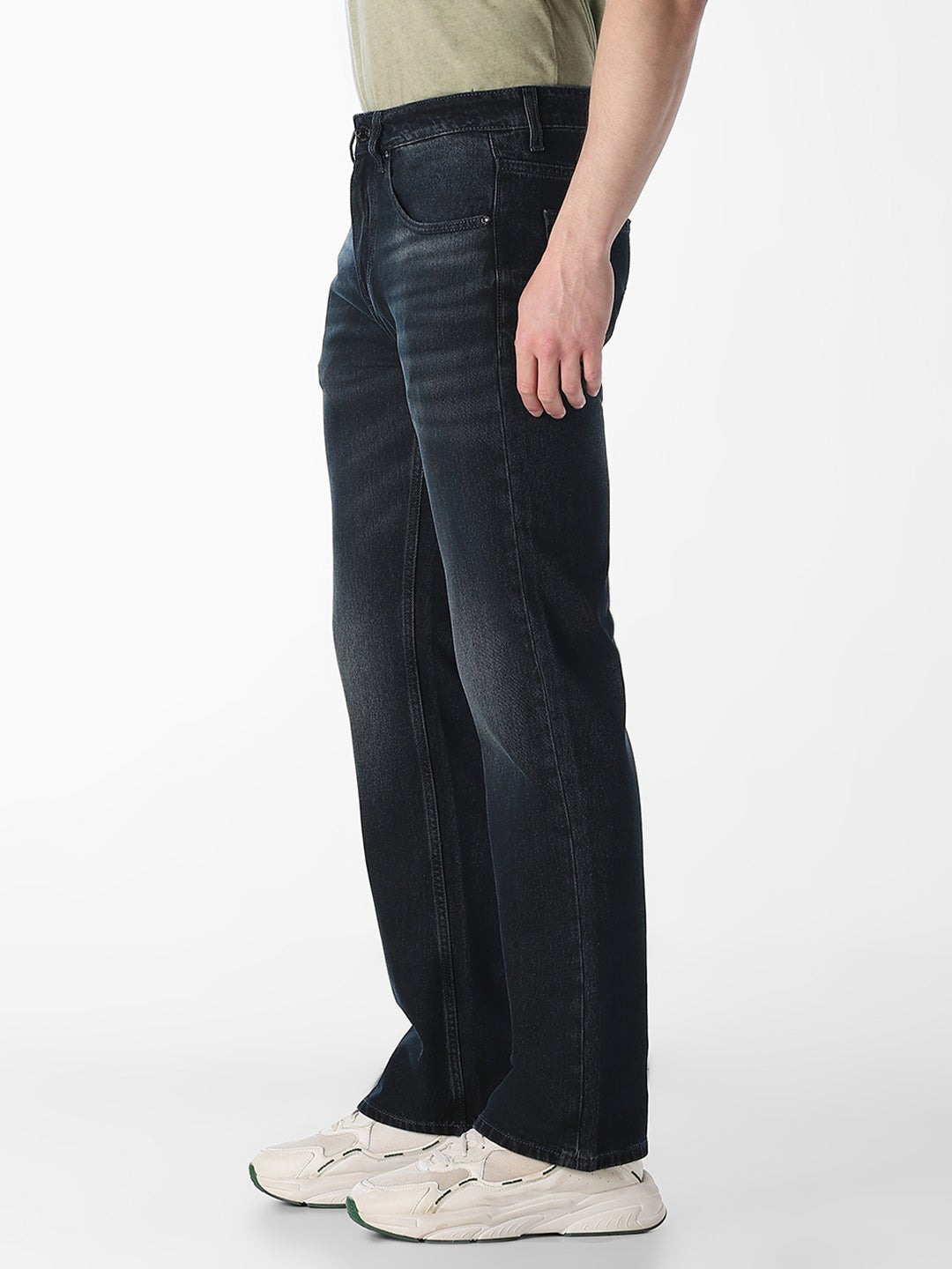 Dark Blue Cliff Bootcut Jeans