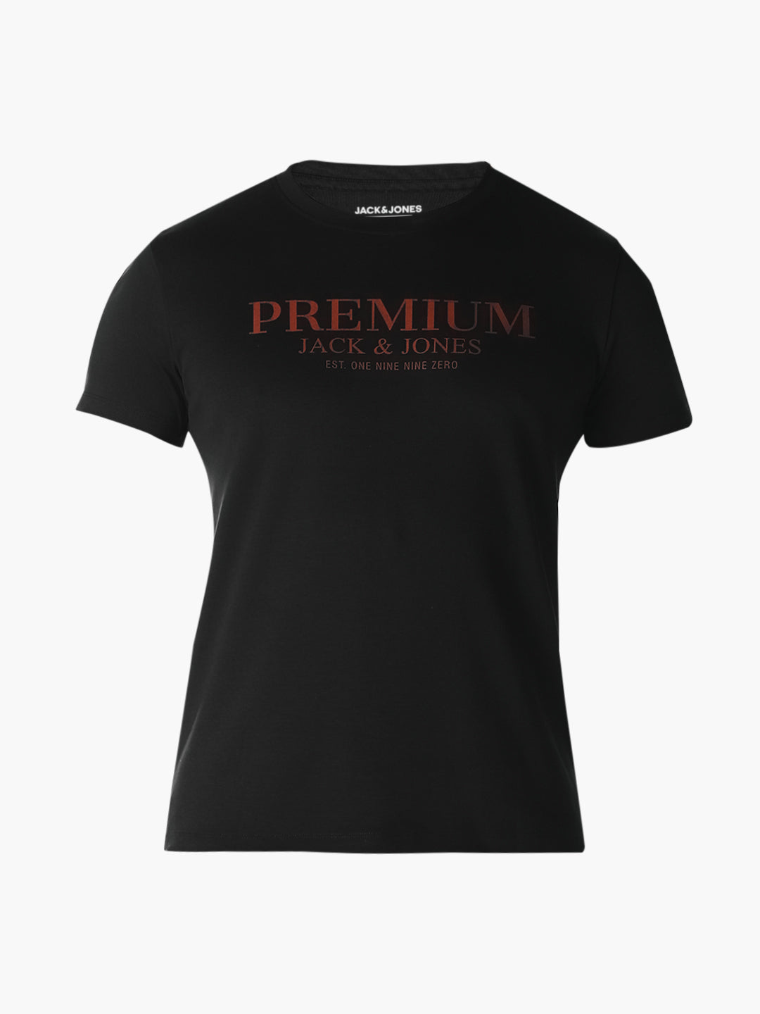 Black Graphic Print T-Shirt