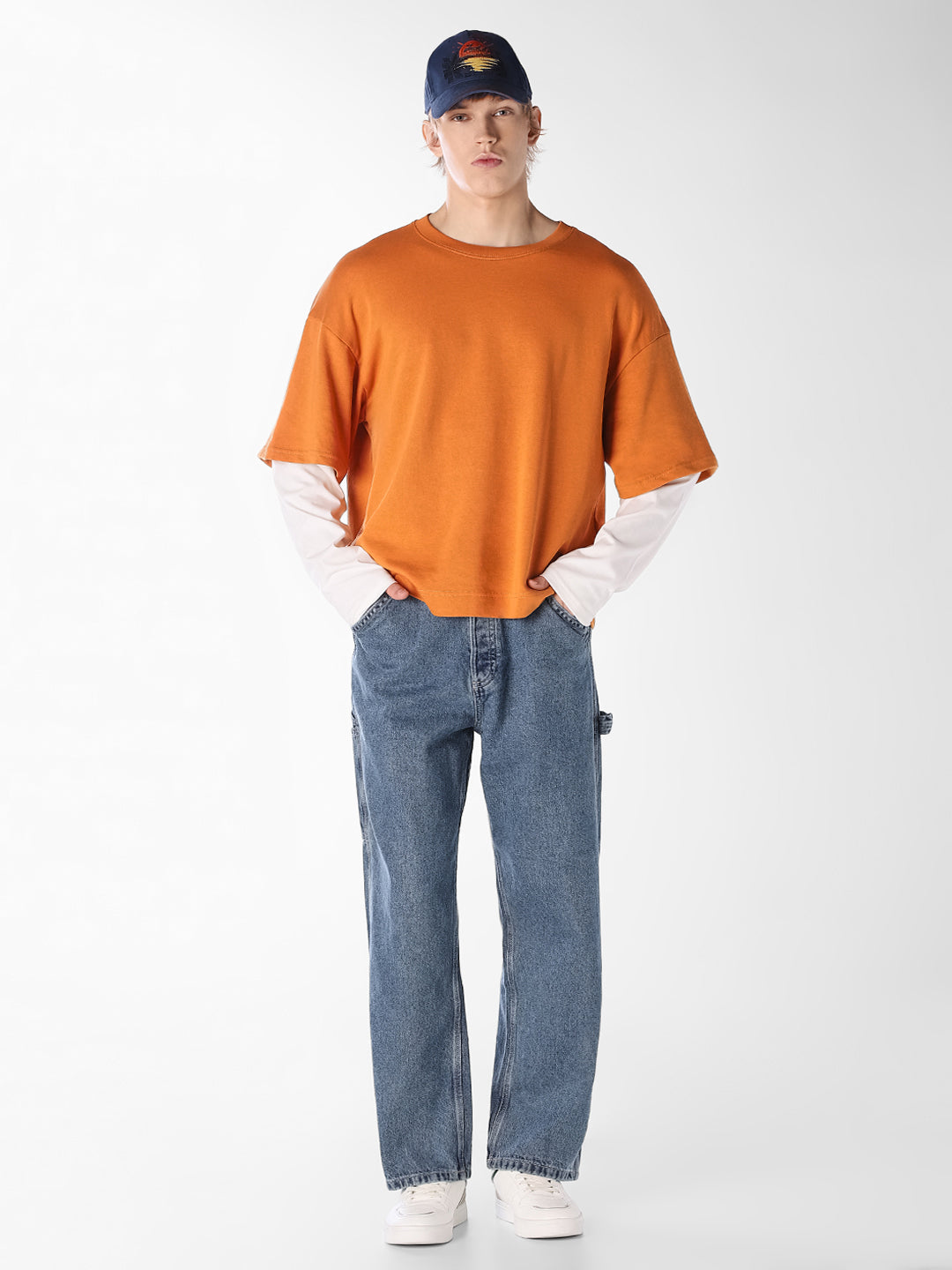 Blue Loose Fit Jeans