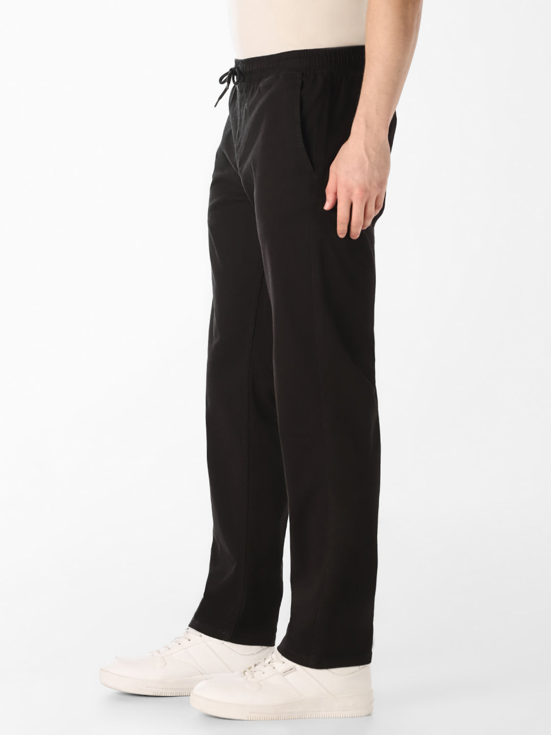 Black 4 Pocket Chinos