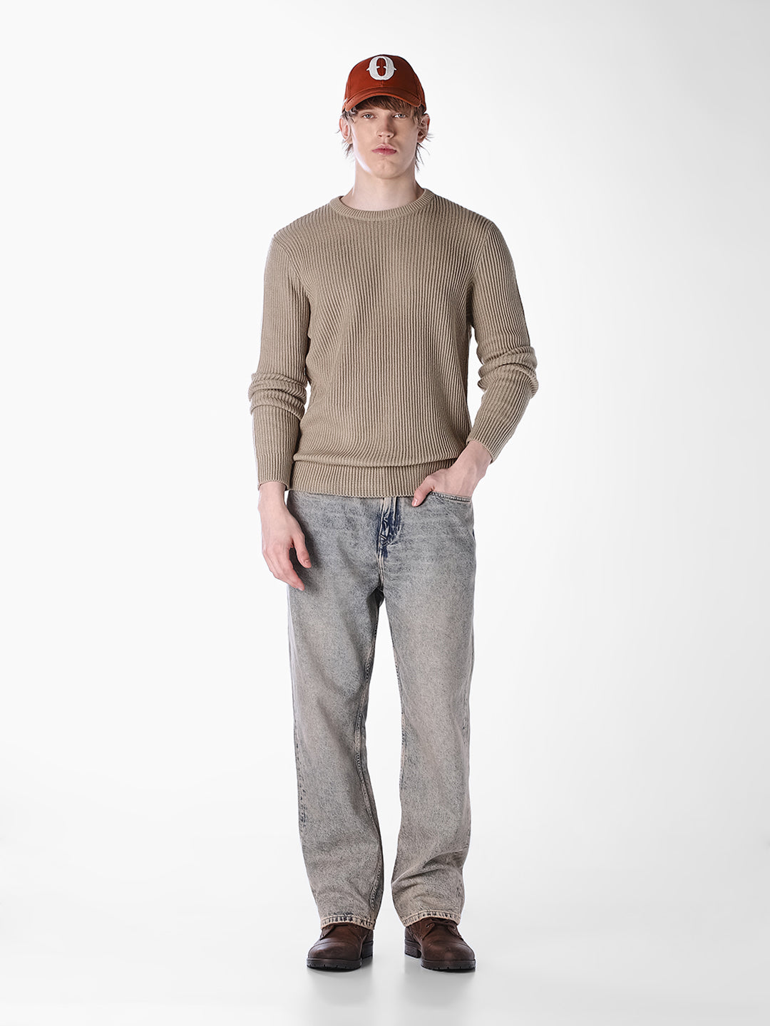 Jacquard Regular Fit T-shirt