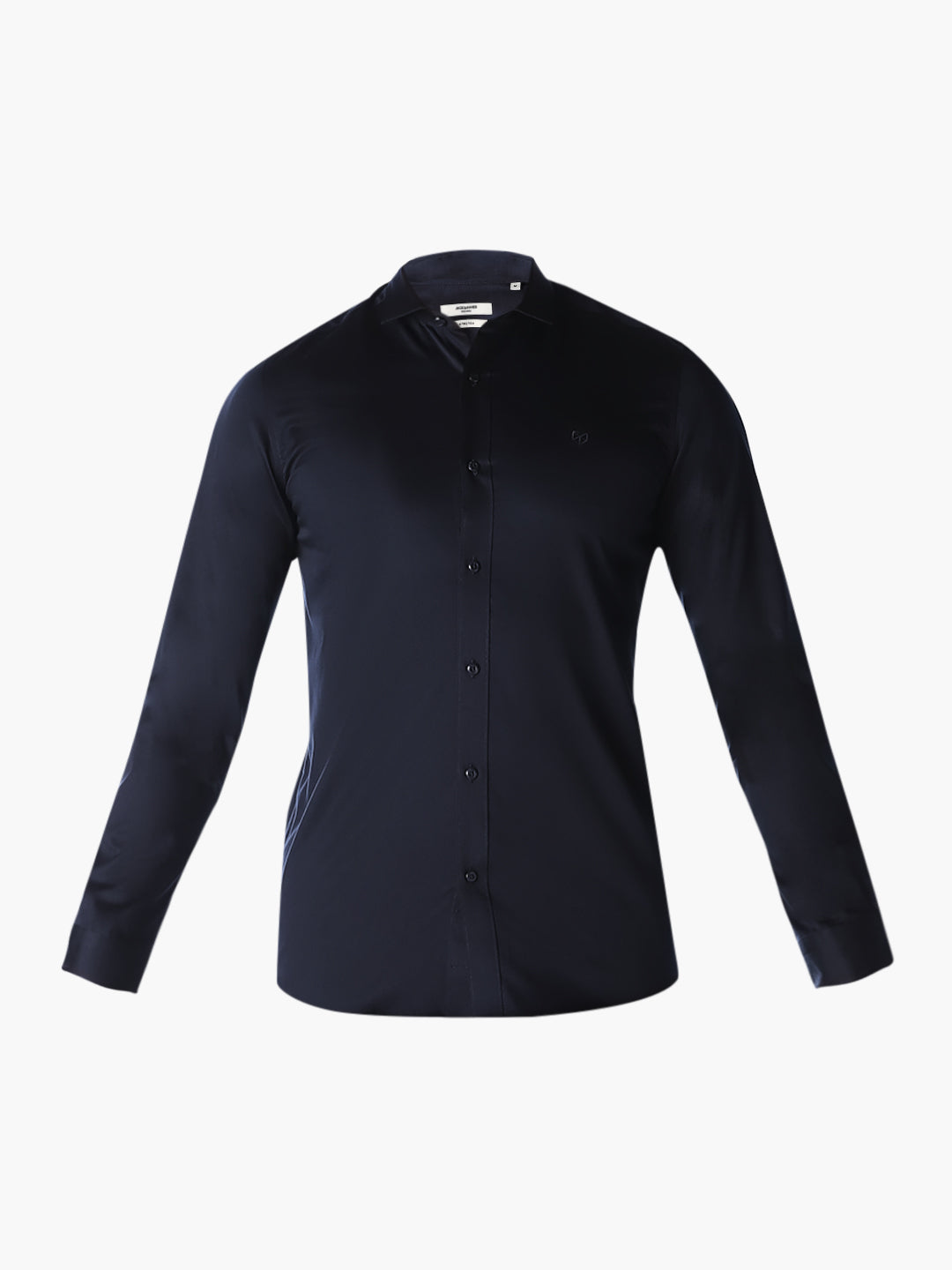 Navy Blue Slim Fit Formal Shirt