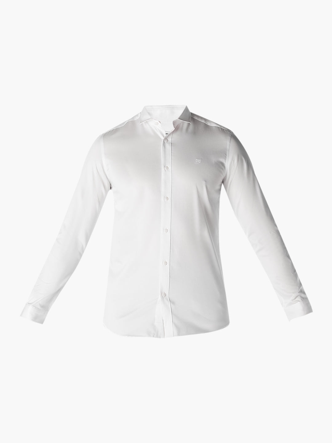White Slim Fit Formal Shirt