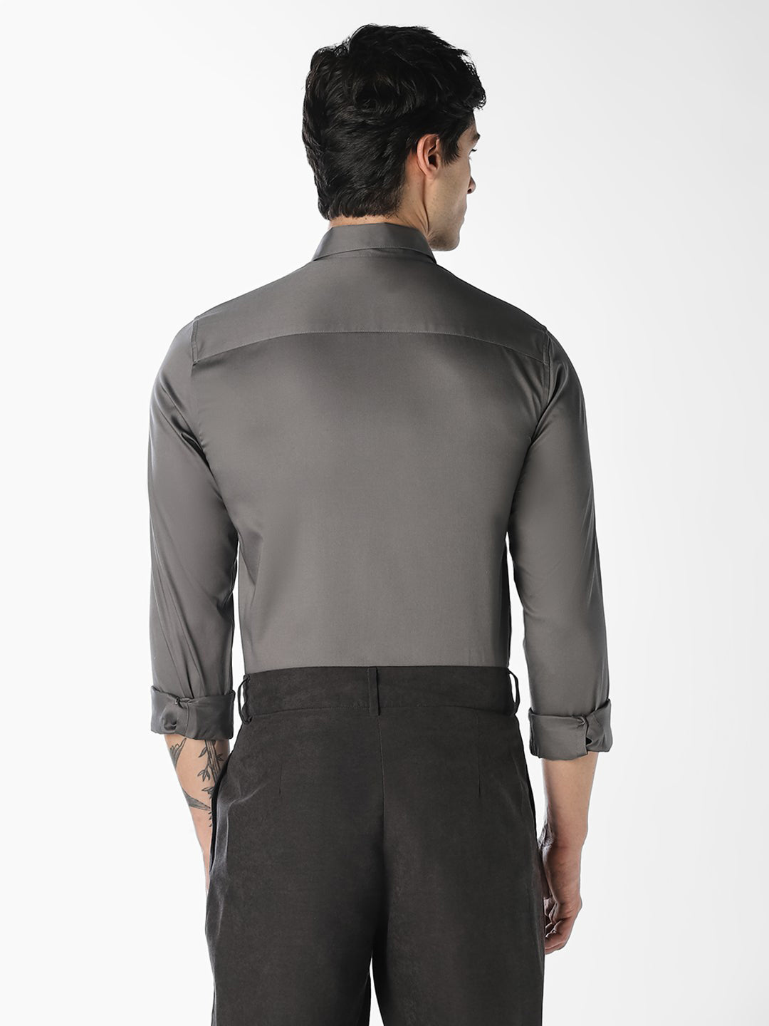 Cotton Twill Slim Fit Formal Shirt