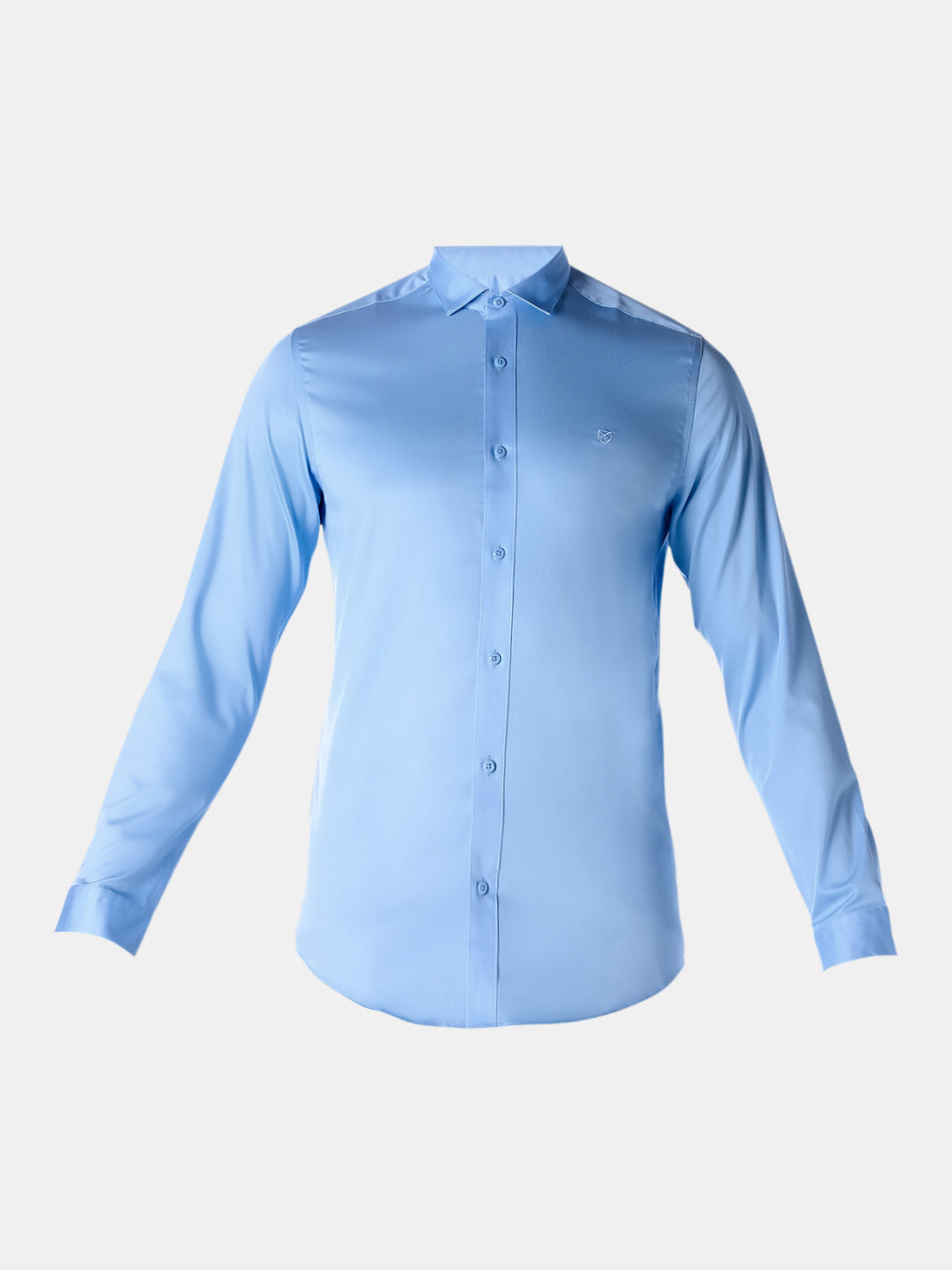 Blue Slim Fit Formal Shirt