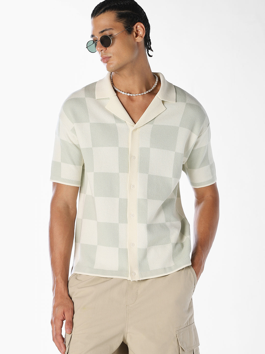 Knitted Resort Polo Shirt
