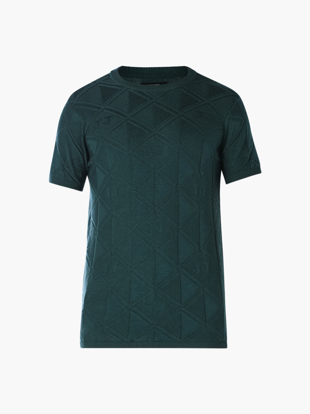 Dark Green Knitted T-shirt