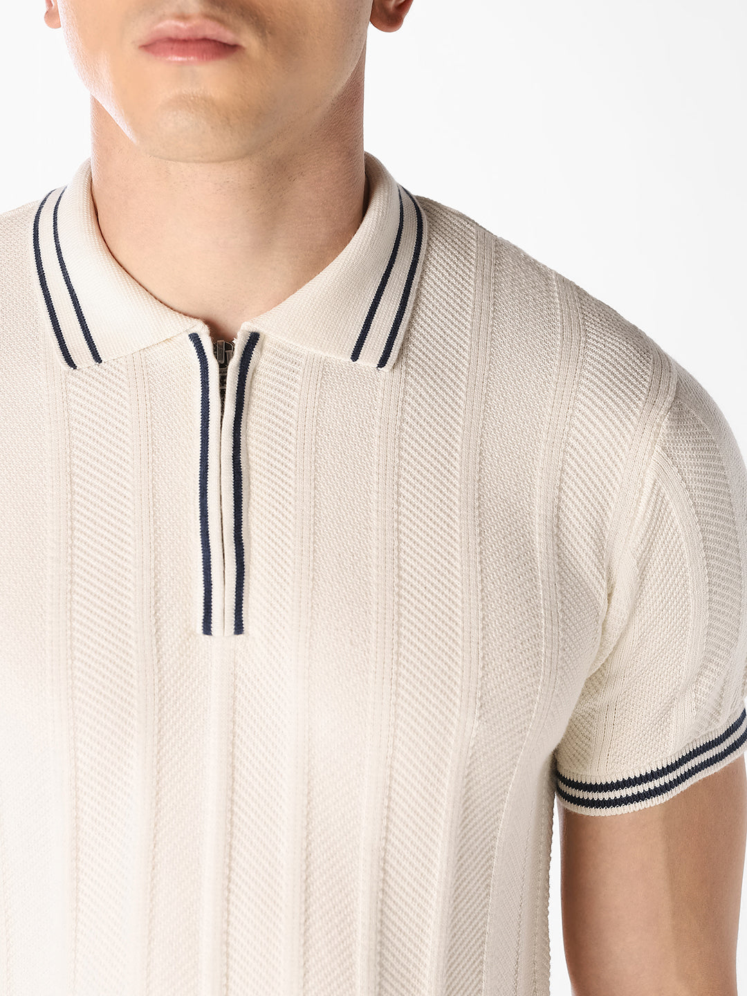 Knitted Cotton Polo