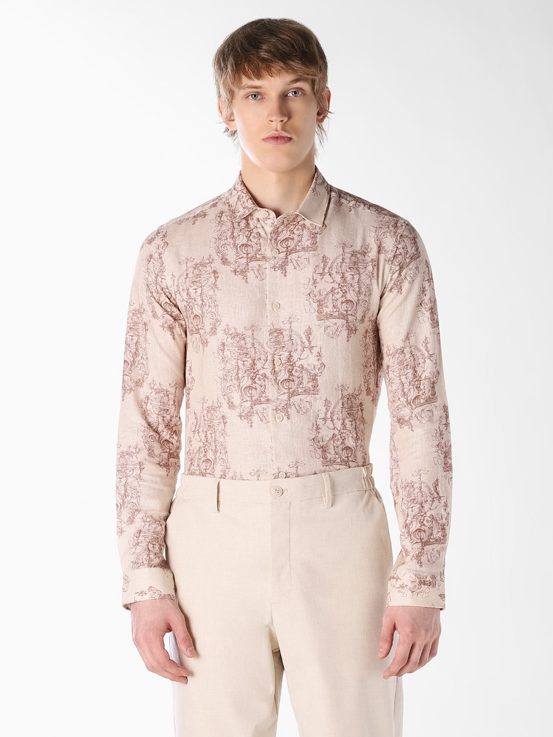 Printed Slim Fit Shirt