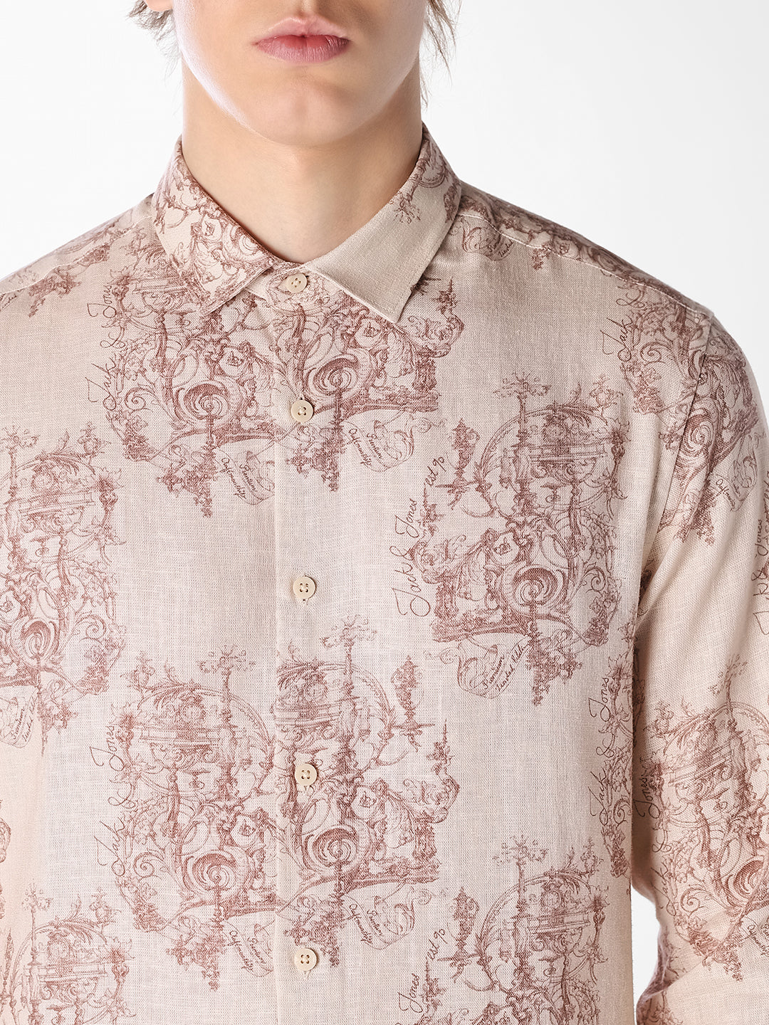 Printed Slim Fit Shirt