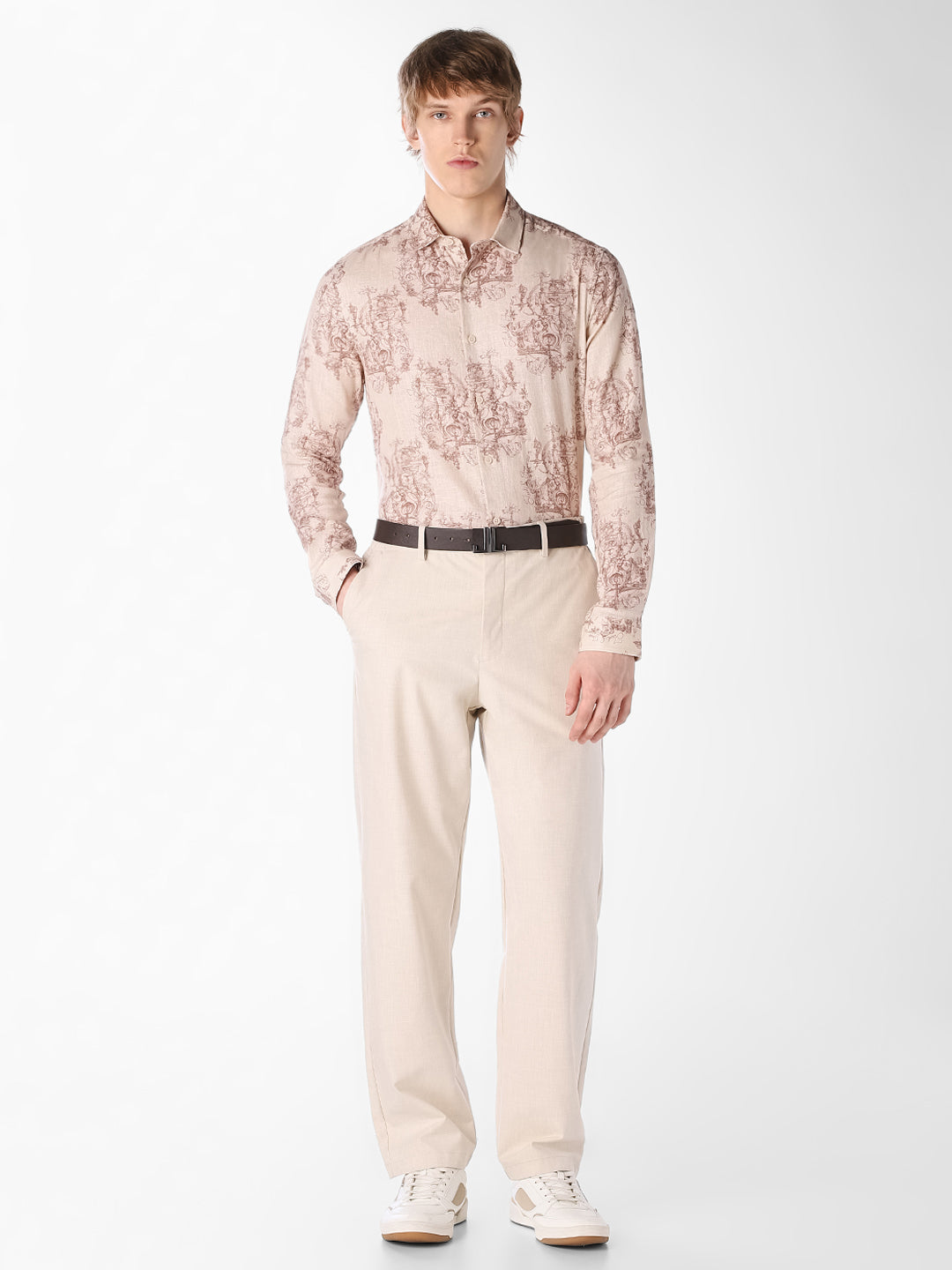 Printed Slim Fit Shirt