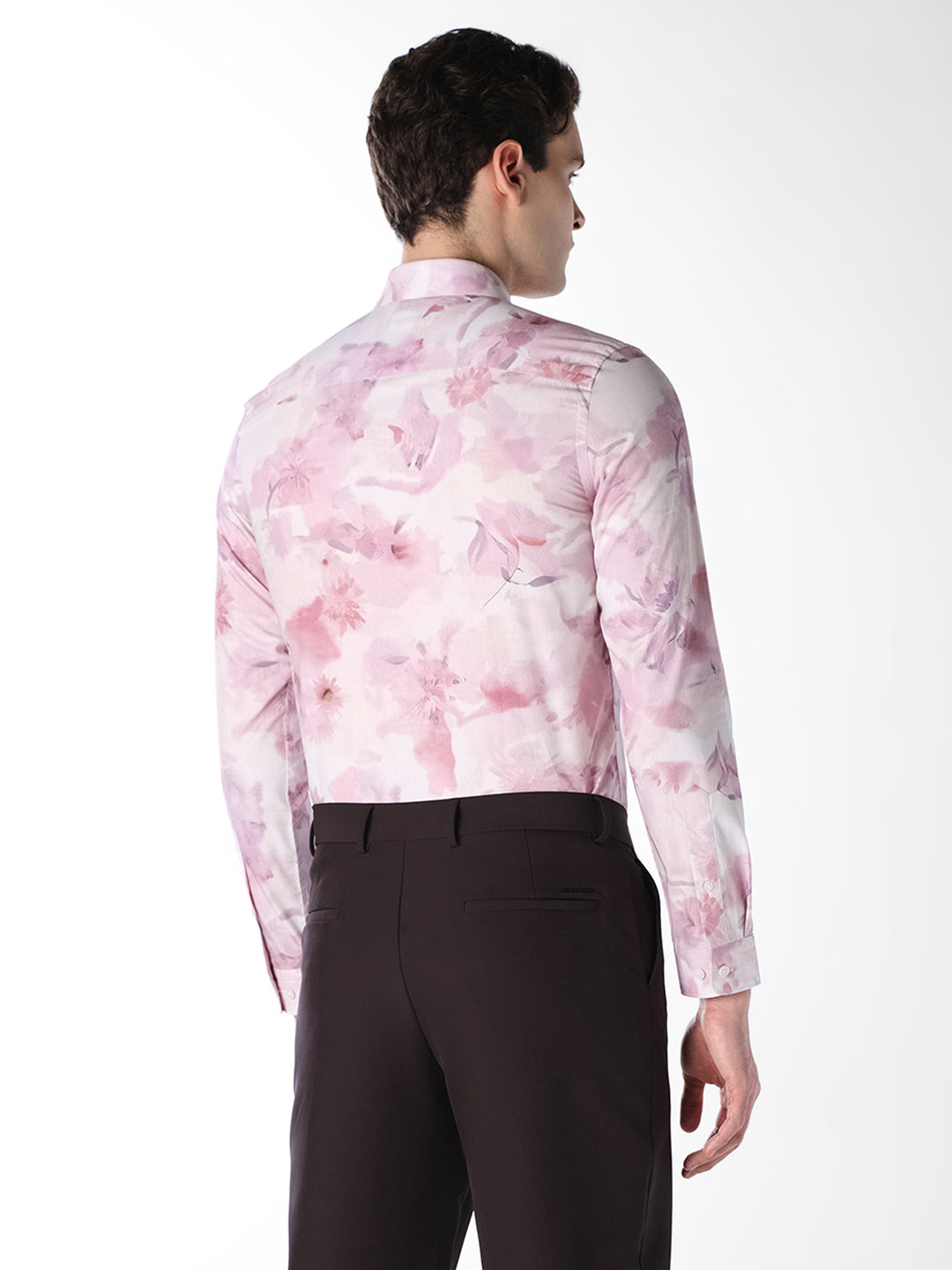 Floral Print Slim Fit Shirt