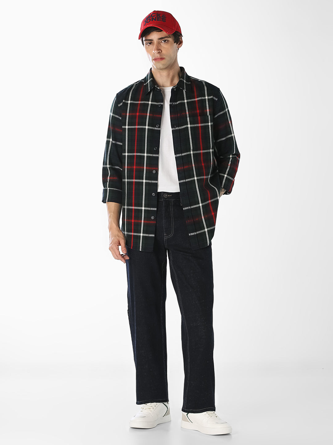 Check Cotton Full Sleeves Shirt