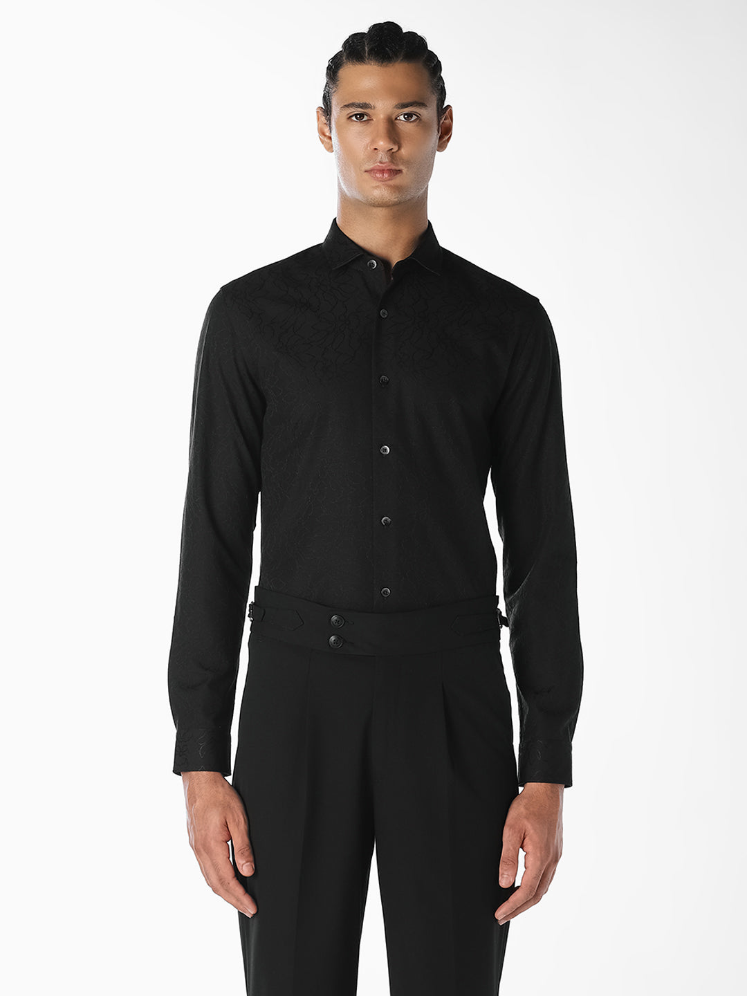 Dobby Textured Formal Shirt