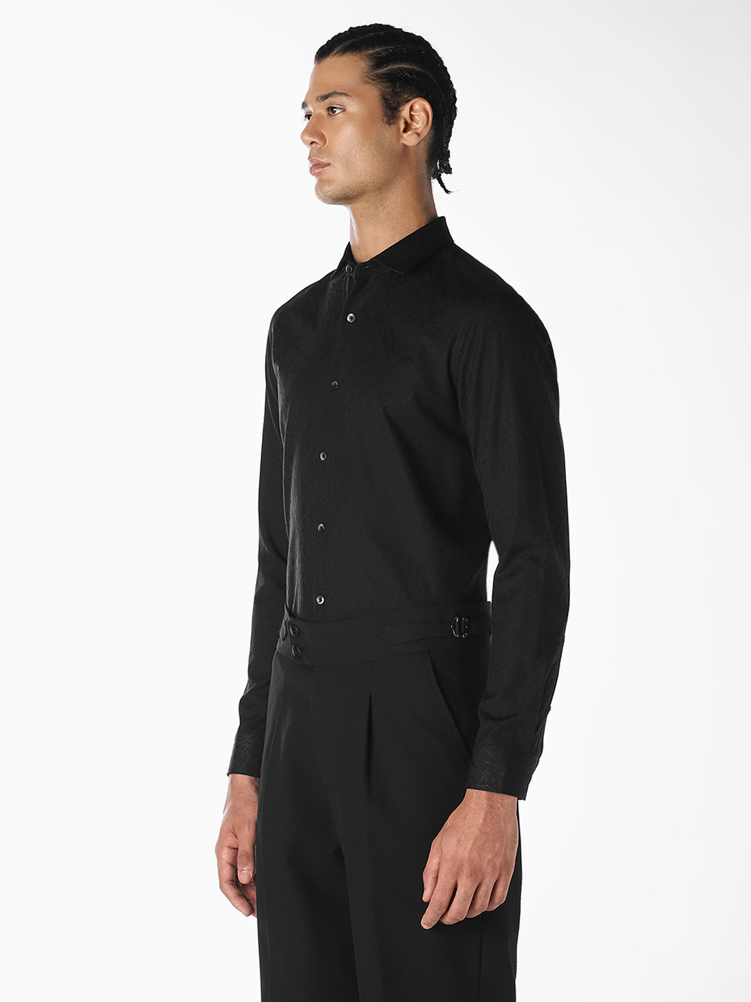 Dobby Textured Formal Shirt