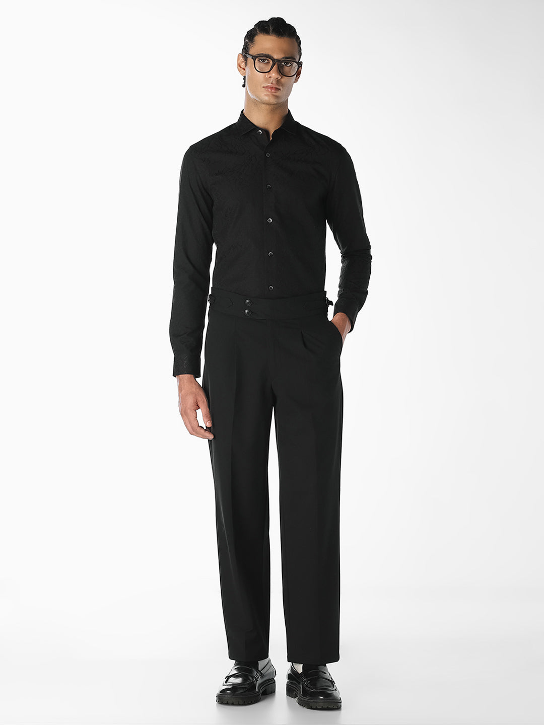 Dobby Textured Formal Shirt