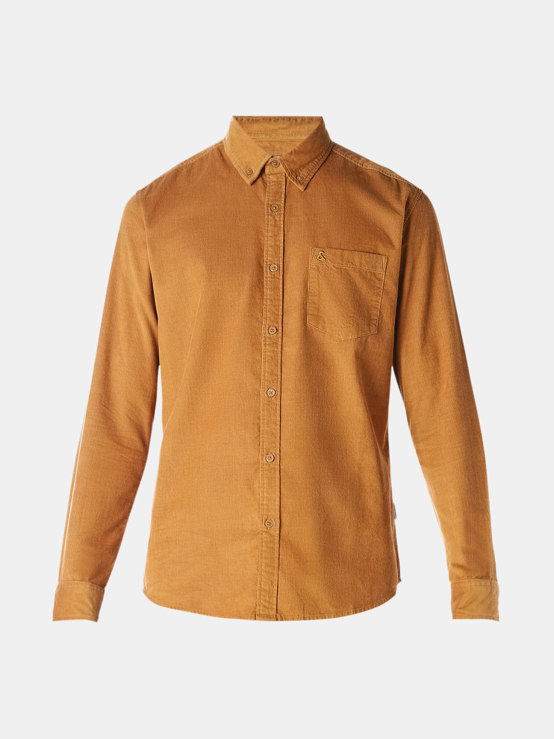 Brown Cotton Shirt