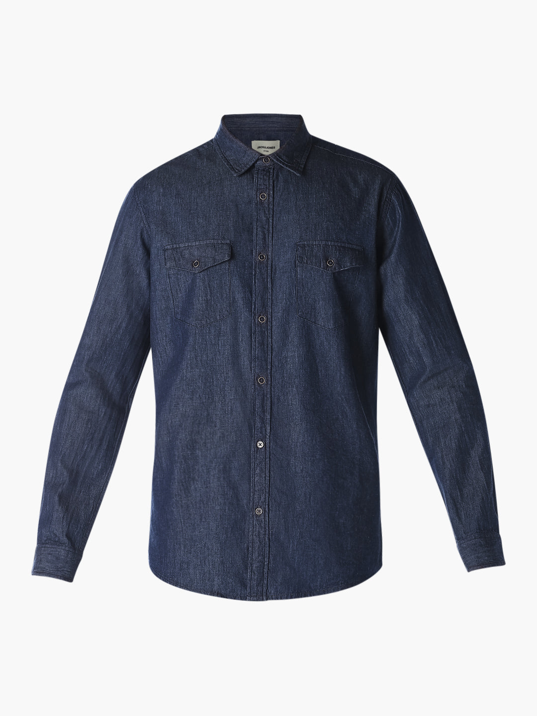 Dark Blue Denim Shirt