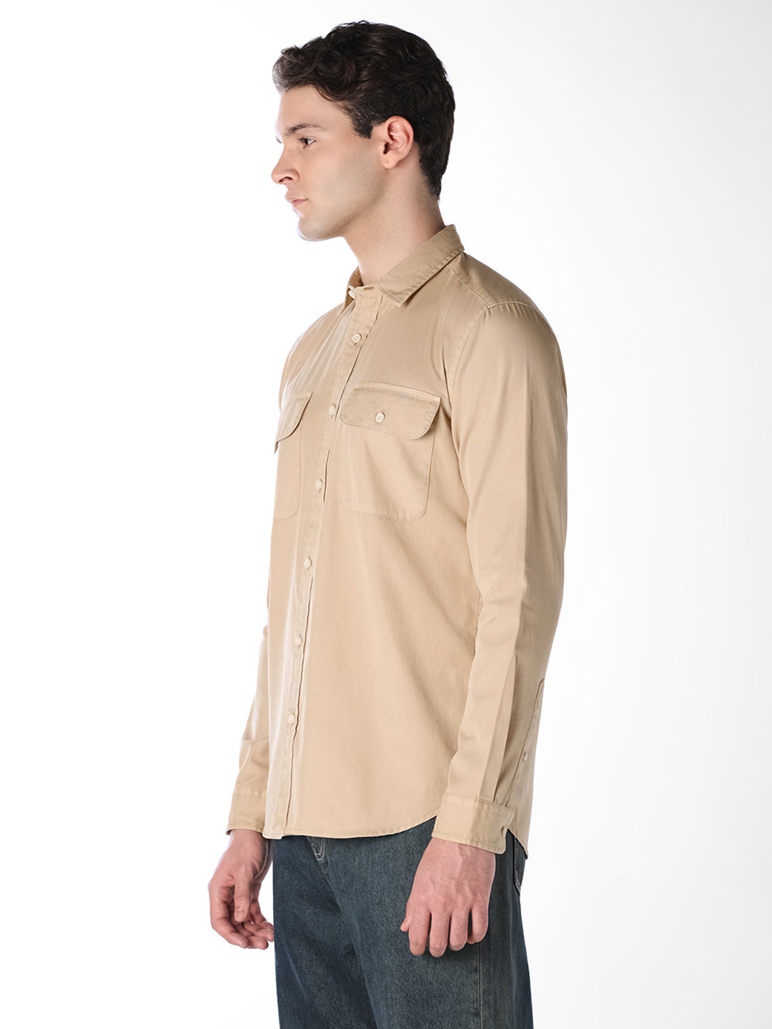 Patch Pocket Full Sleeves Shirt