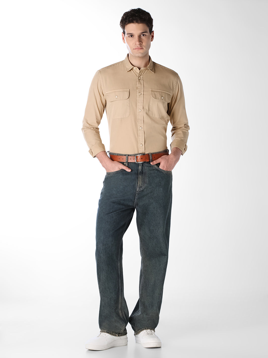 Patch Pocket Full Sleeves Shirt