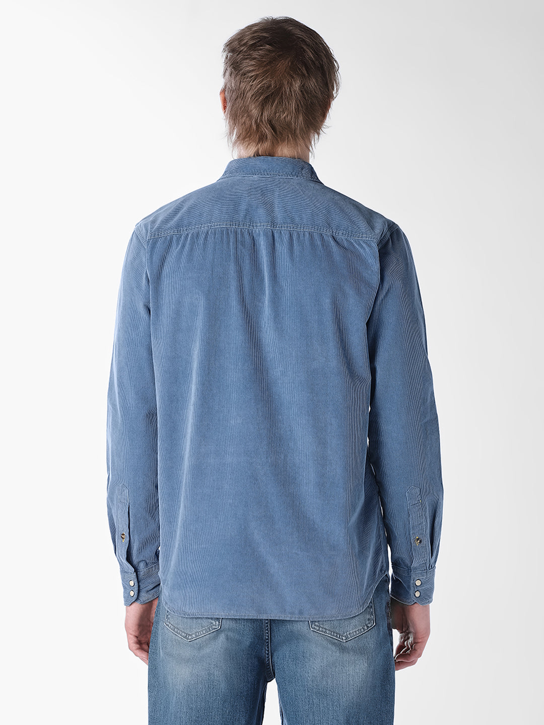 Blue Denim Oversized Shirt