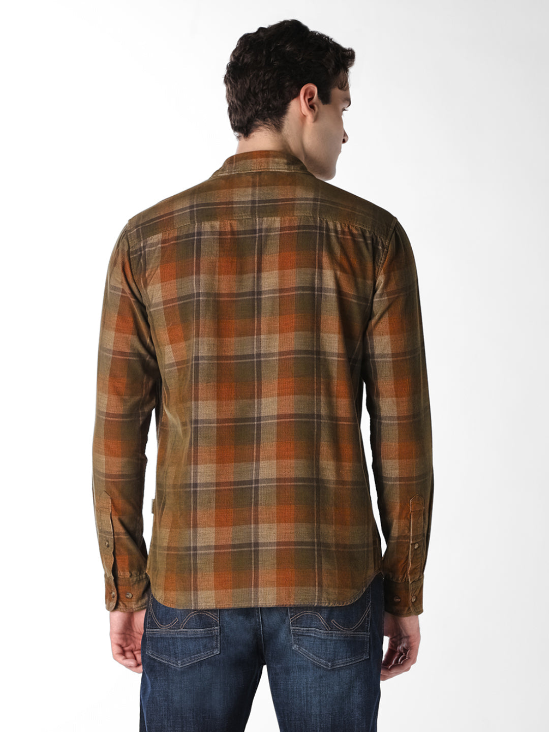 Check Cotton Full Sleeves Shirt