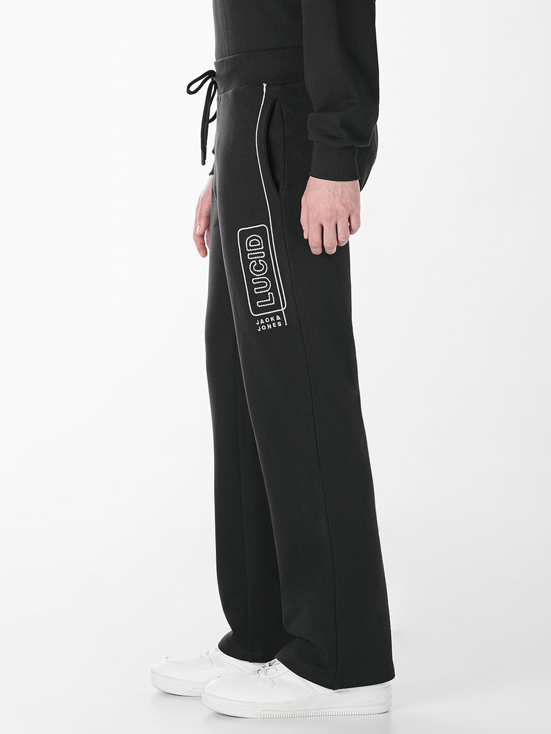 Black Cotton Sweatpants