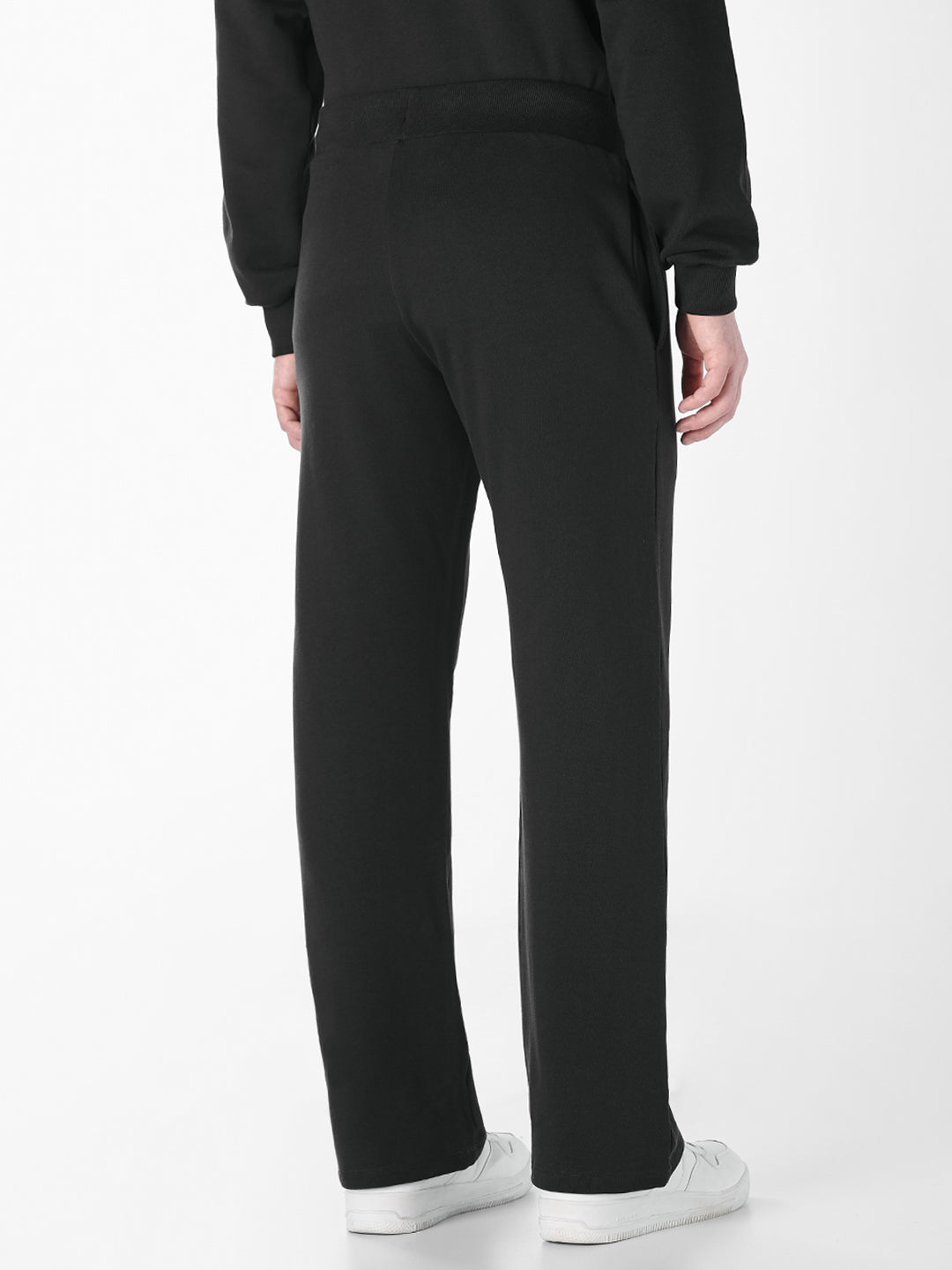Black Cotton Sweatpants