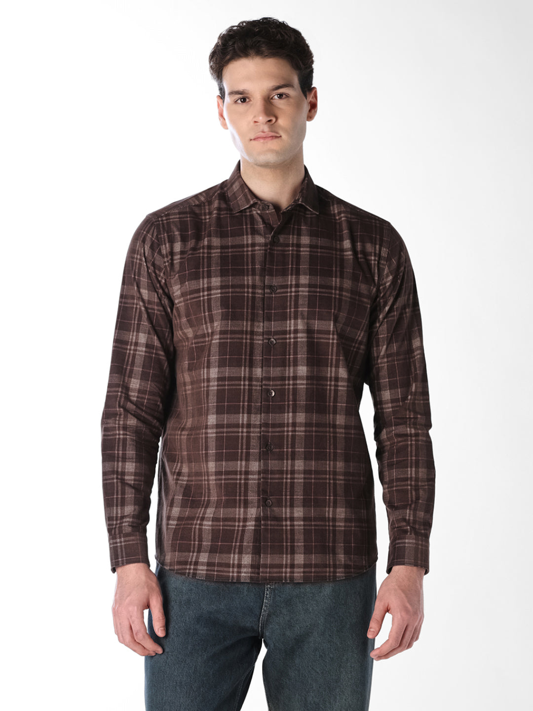 Check Cotton Shirt