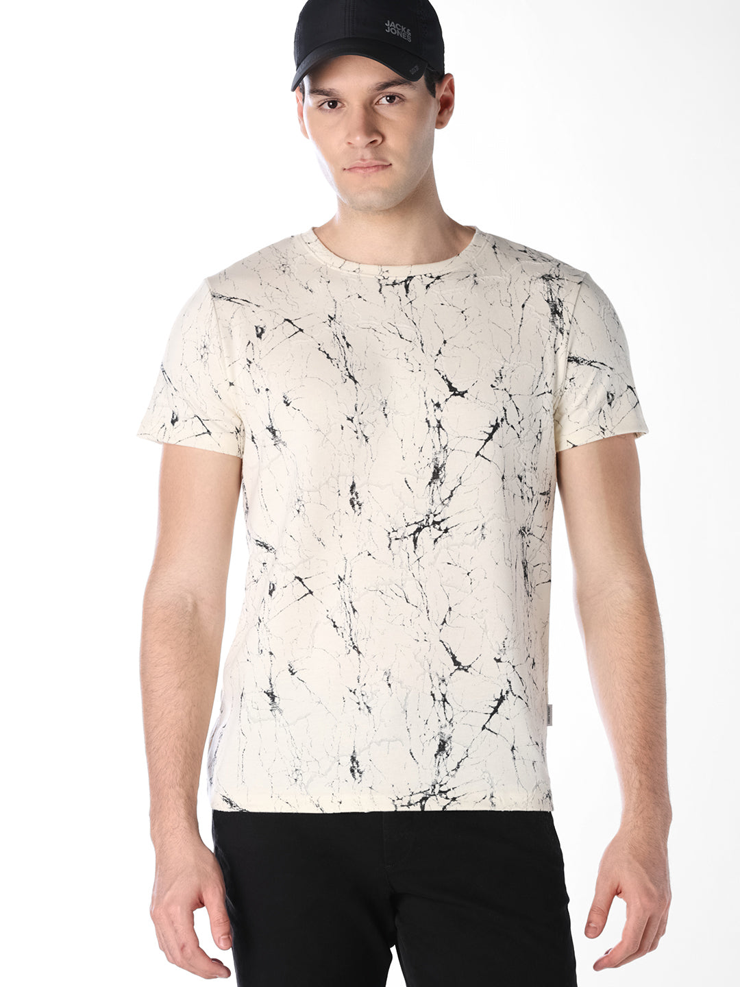 White Printed T-shirt