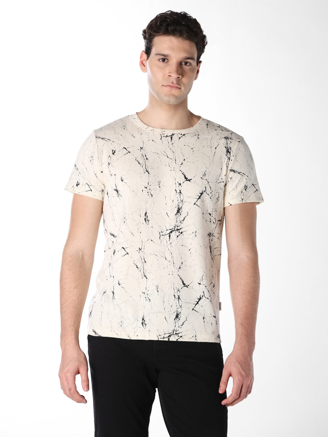 White Printed T-shirt