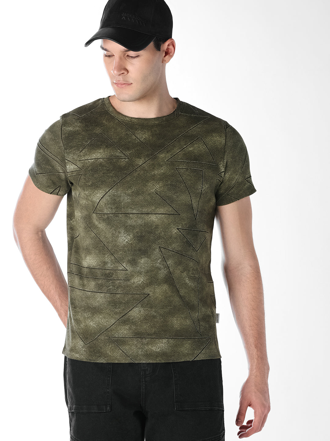Green Printed T-shirt