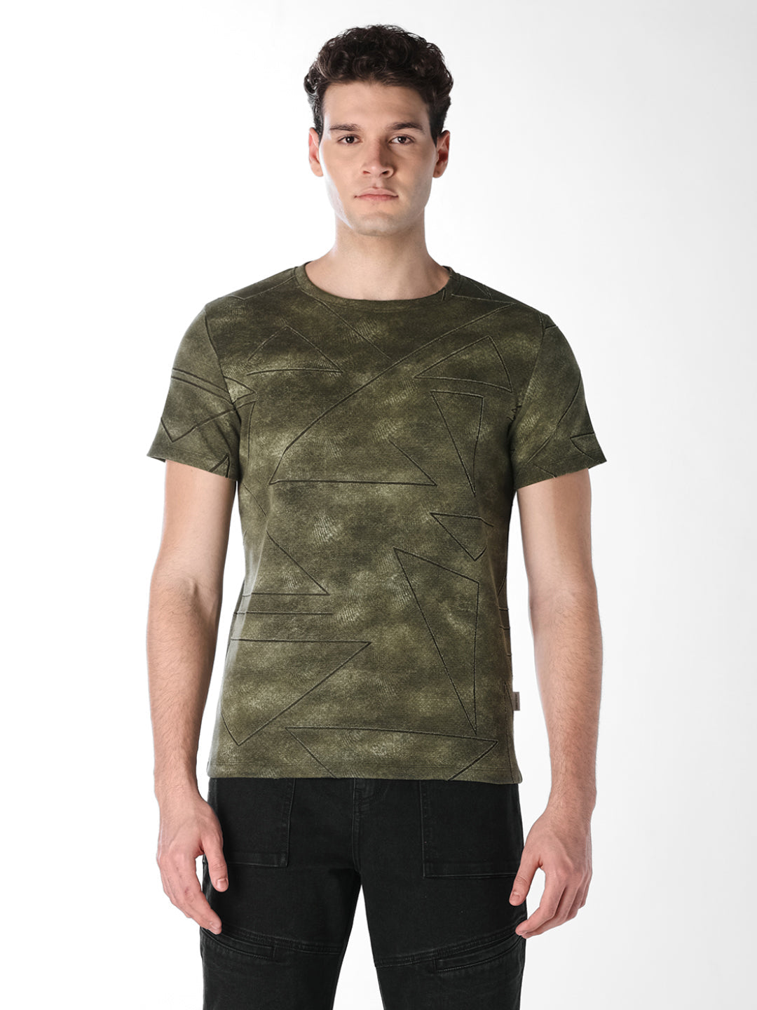 Green Printed T-shirt