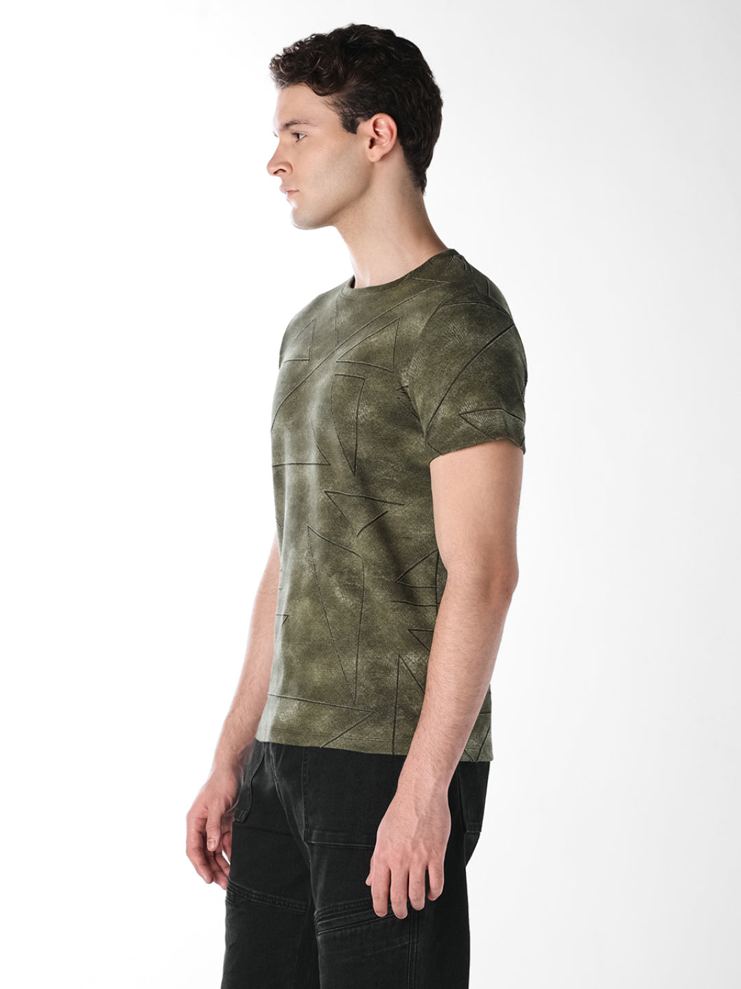 Green Printed T-shirt