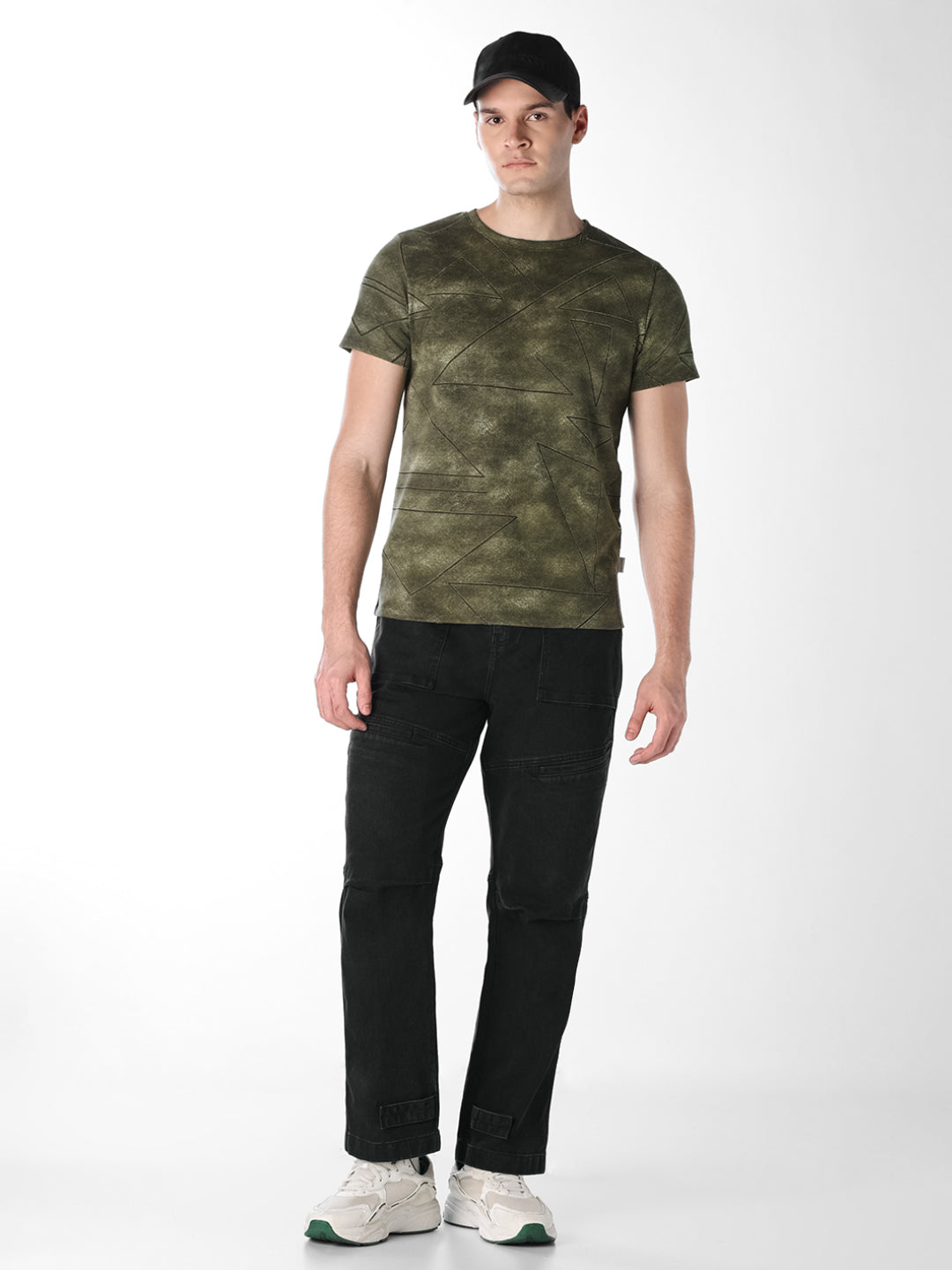 Green Printed T-shirt