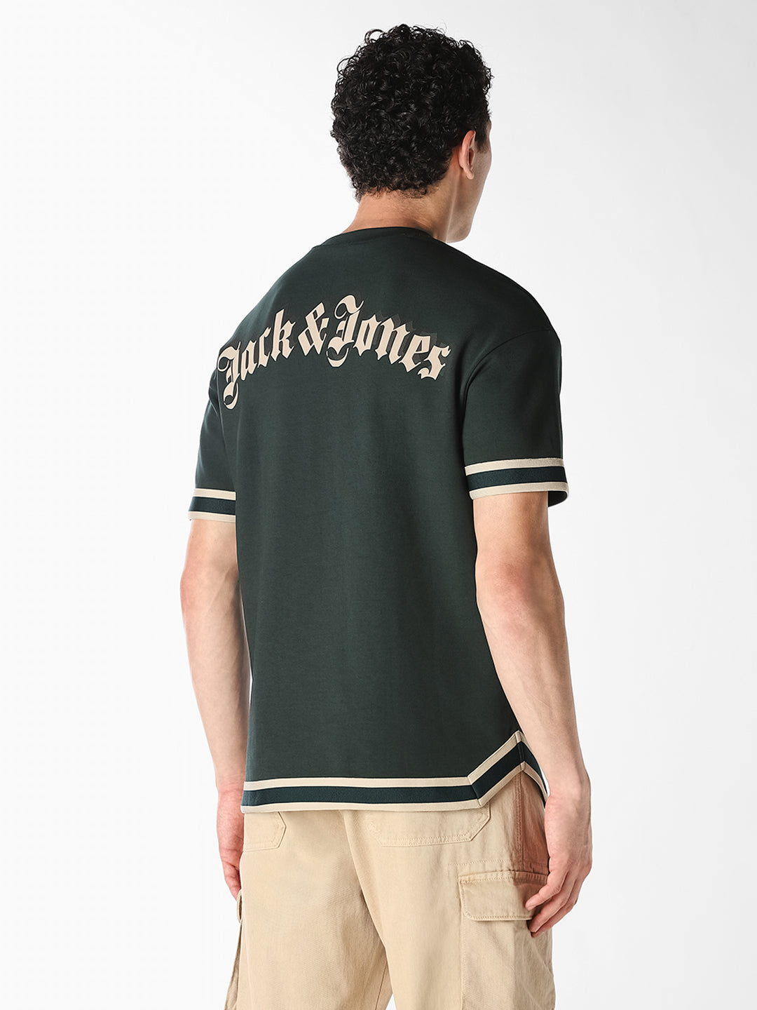 Green Oversized Graphic T-Shirt