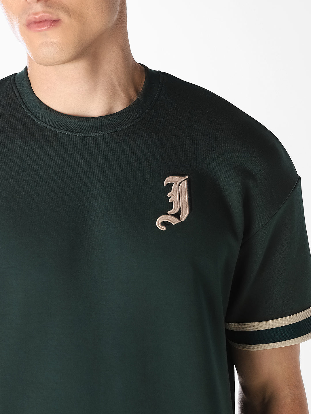 Green Oversized Graphic T-Shirt