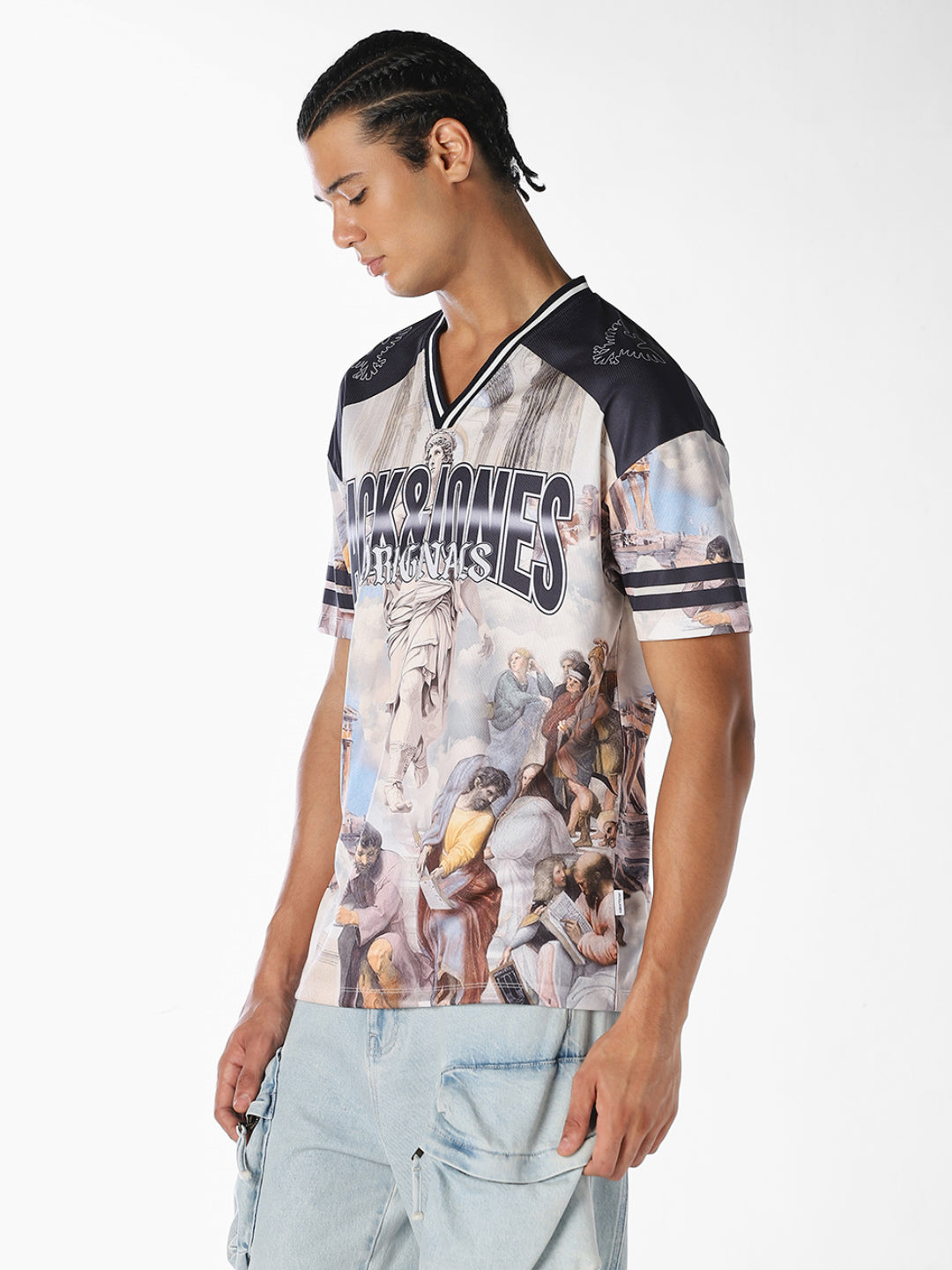 Artwork Printed Oversized T-shirt