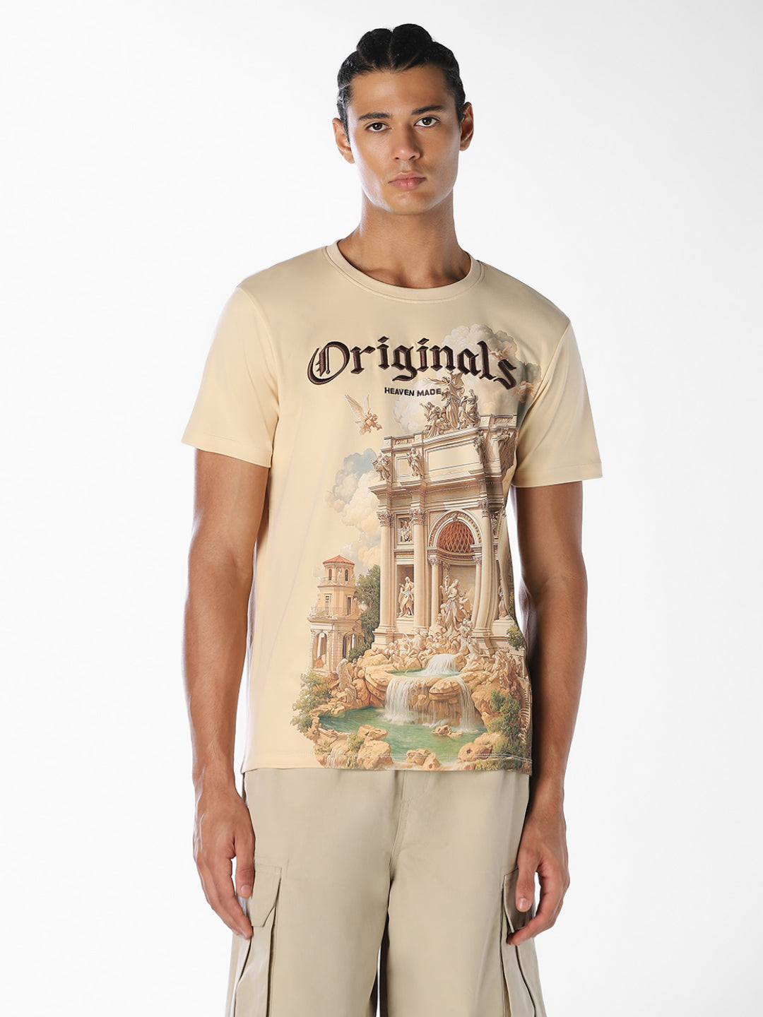 Cotton Printed Crew Neck T-shirt