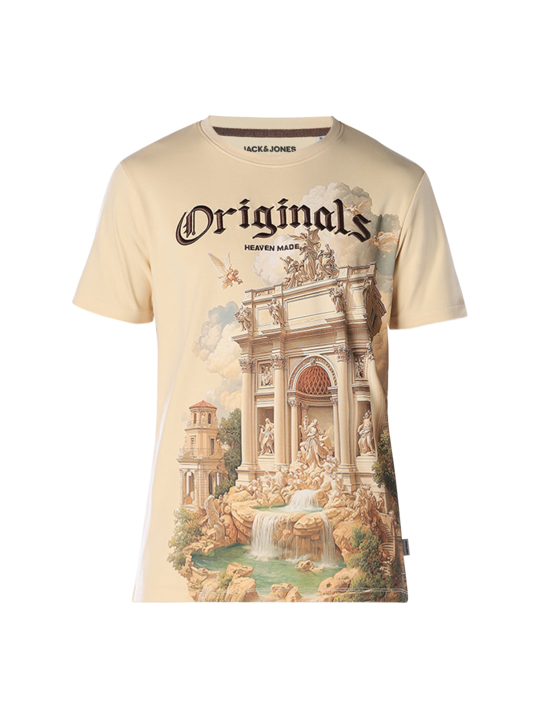 Cotton Printed Crew Neck T-shirt