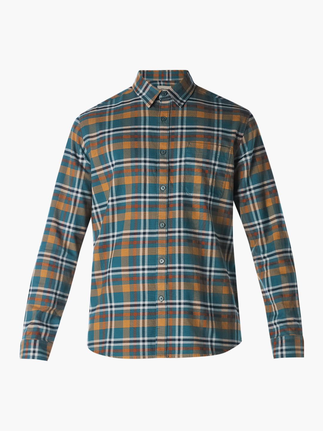 Multi-Colour Check Cotton Shirt