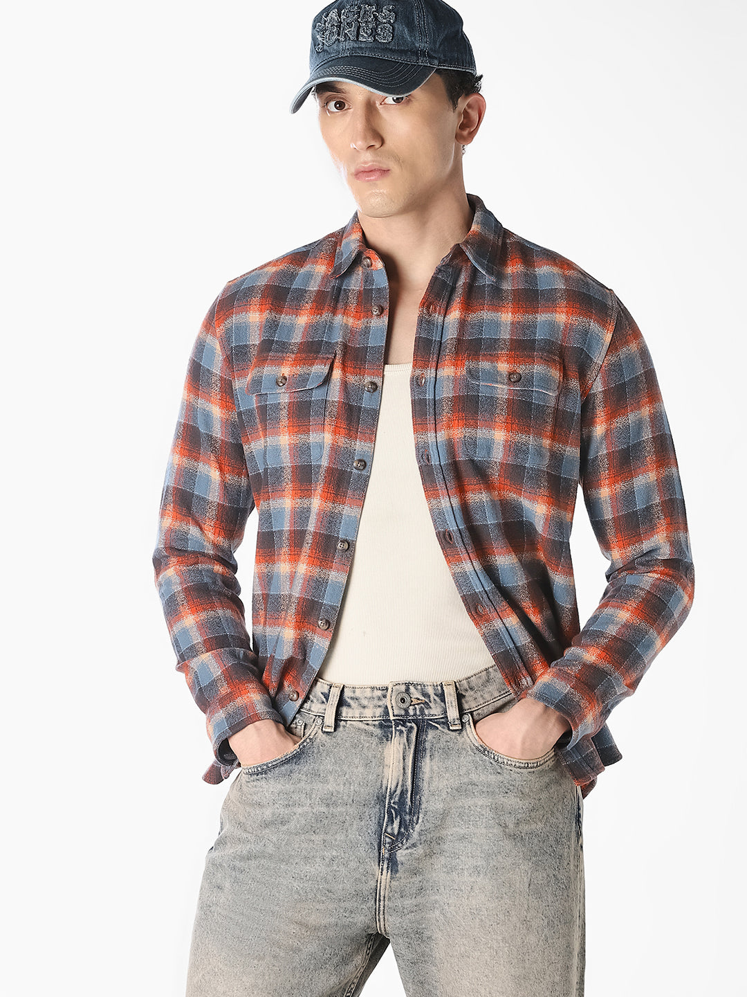 Flannel Check Shirt