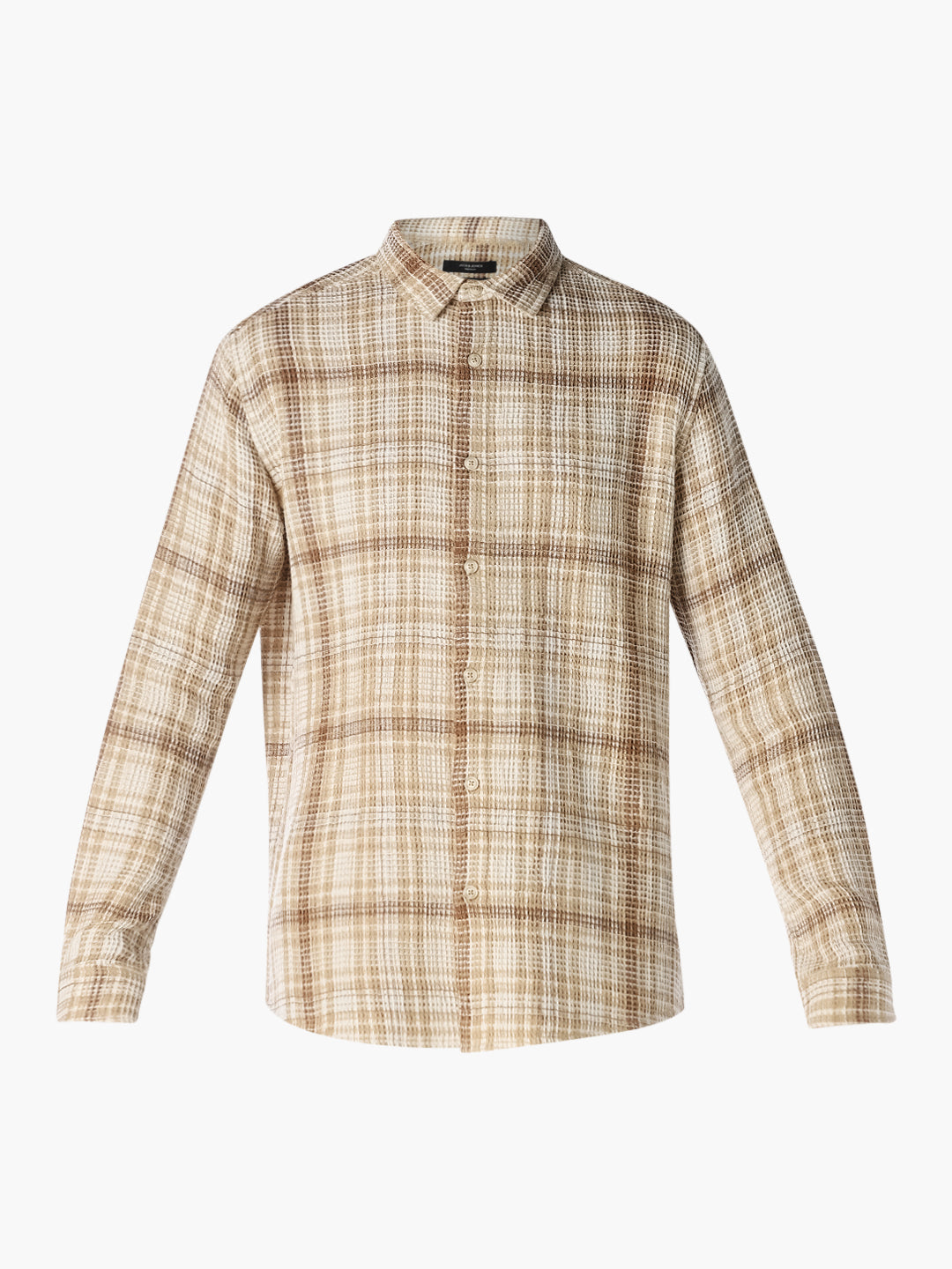 Check Print Cotton Shirt
