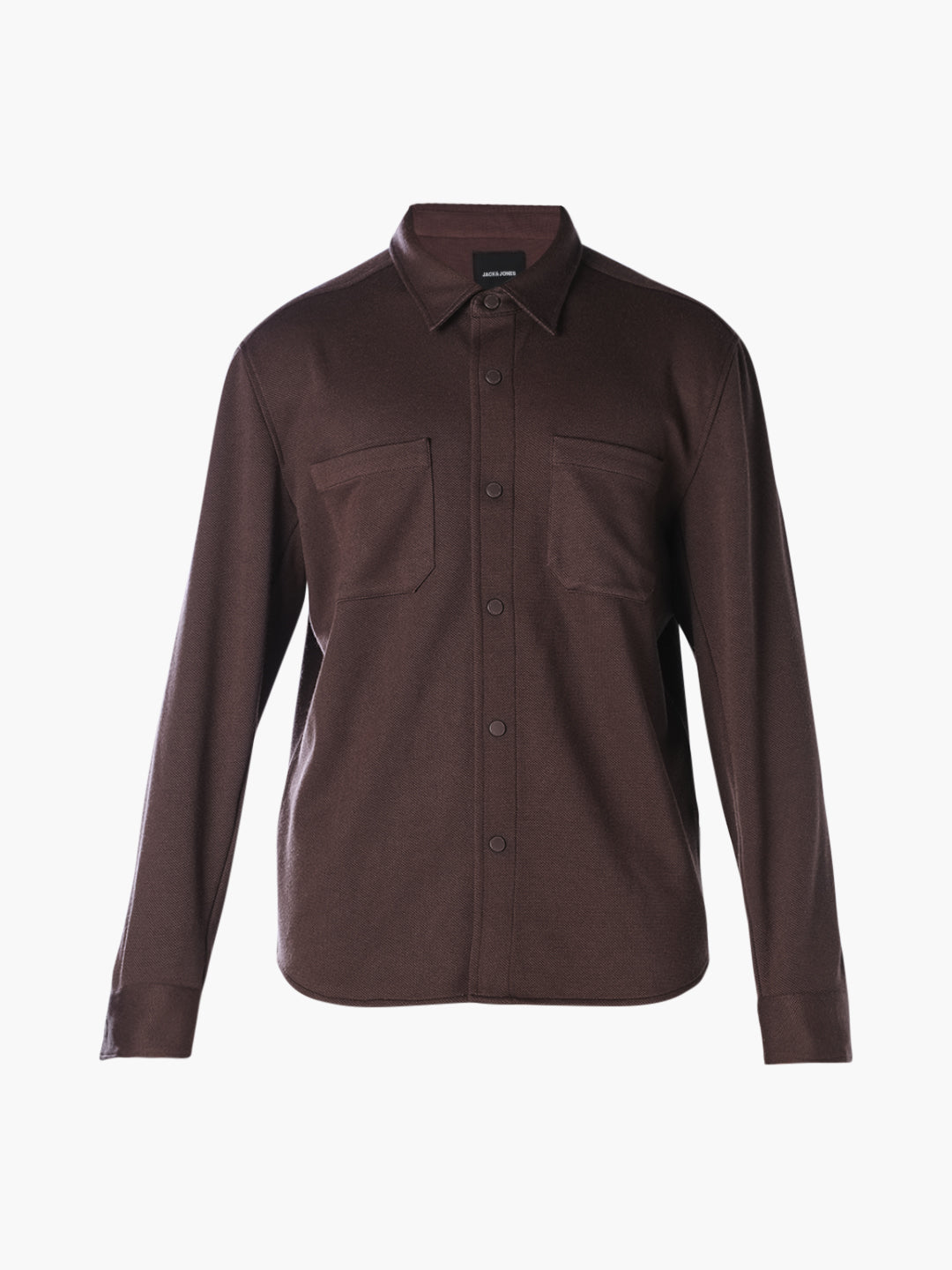 Dark Brown Cotton Shirt
