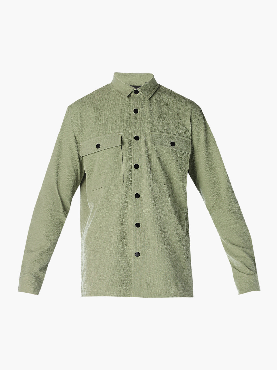 Textured Cotton Shirt