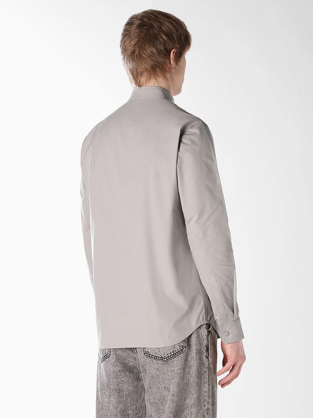 Plain Weave Solid Shirt