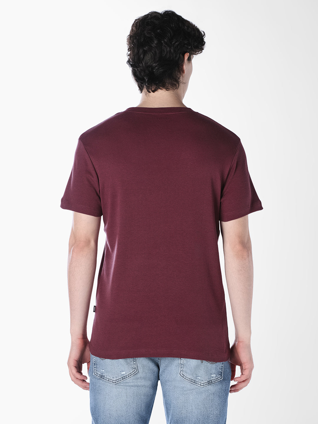 Floral Print Crew Neck T-shirt